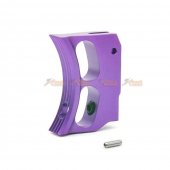 AIP Aluminum Trigger (Type Q) for Tokyo Marui Hi-Capa 4.3/5.1 Airsoft Gas blow Back GBB (Purple/Long)