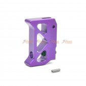 AIP Aluminum Trigger (Type M) for Tokyo Marui Hi-Capa 4.3/5.1 Airsoft Gas blow Back GBB (Purple/Long)