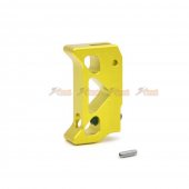 AIP Aluminum Trigger (Type P) for Tokyo Marui Hi-Capa 4.3/5.1 Airsoft Gas blow Back GBB (Gold/Short)