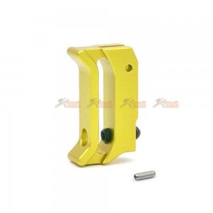 AIP Aluminum Trigger (Type U) for Tokyo Marui Hi-Capa 4.3/5.1 Airsoft Gas blow Back GBB (Gold/Short)