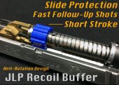 jlp recoil buffer for tokyo marui aw we m1911 hi-capa gbb blue