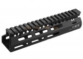 VFC BCM GUNFIGHTER MCMR-7 M-LOK Handguard for VFC AR/ M4 GBB AEG, VFC AR/ M4 Barrel Nut - Black