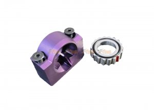 Bow Master Aluminum CNC Chamber Base for GHK AK GBBR - Purple