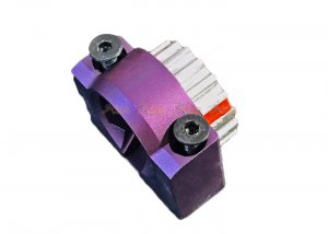 bow master aluminum cnc chamber base for ghk ak gbbr purple