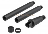 dytac modular outer barrel medium length kits for tokyo marui mws gbbr black