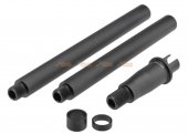 Dytac Modular Outer Barrel Long Length Kits for Tokyo Marui MWS GBBR -Black