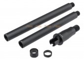 dytac modular outer barrel long length kits for tokyo marui mws gbbr black