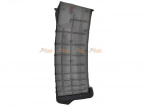 pts tpm-ak 155rds mid-cap magazine for tokyo marui cyma arcturus ak aeg black