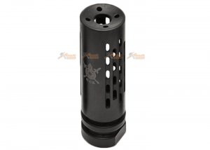 pts battle comp babc airsoft flash hider 14mm ccw black