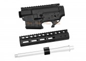 EMG Noveske Licensed NSR 9'' Rail M-LOK Gen3 N4 Receiver Kit for Marui TM M4 MWS GBB (Black)