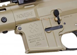 emg noveske licensed nsr 9\'\' rail m-lok gen3 n4 receiver kit for marui tm m4 mws gbb cerakote de