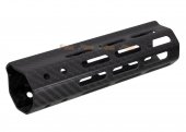 vector optics vekt defense vdcf07 carbon fiber 7inch slim handguard rail black