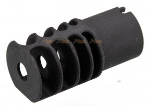 5ku rrd-4c ak style 24mm cw airsoft muzzle devices flash hider black