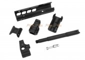 SLR Airsoftworks 6.5” Light MLok EXT Extended Handguard Full Kit for Tokyo Marui AKM GBBR