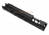 slr airsoftworks 11.2” light mlok ext extended handguard for tokyo marui akm gbbr