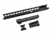 SLR Airsoftworks 14.7” Light MLok EXT Extended Handguard for Tokyo Marui AKM GBBR