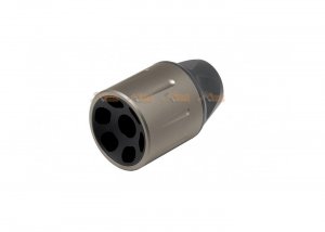 slr airsoftworks by dytac linear comp 14mm ccw flash hider black