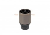 slr airsoftworks by dytac linear comp 14mm ccw flash hider black
