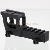 agg high rise mount for t1 t2 airsoft red dot optics black