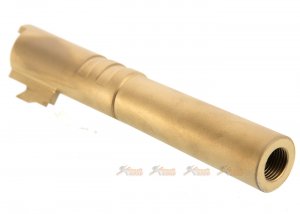 5ku m11 cw 4.3 inch stainless outer barrel for marui hi-capa gbb gold