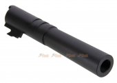 5ku m11 4.3 inch stainless outer barrel for marui hi-capa gbb black