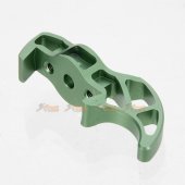 narcos airsoft charging handle for action army aap01 gbb green