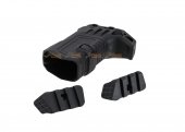 action army aap01 mag extend grip 20mm rail ver black