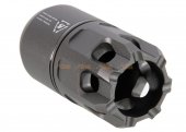 g&p strike industries oppressor for m4 14mm cw & 14mm ccw muzzle devices grey