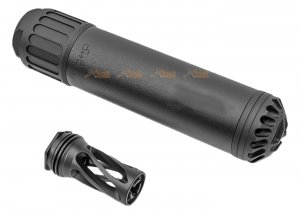 rgw hx qd 556 dummy silencer 14mm ccw black