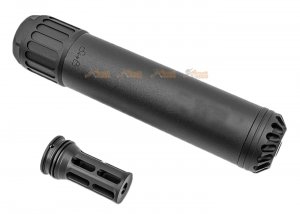 rgw hx qd 762 dummy silencer 14mm ccw black
