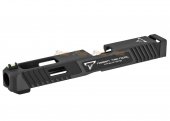 APS EMG/TTi Combat Master G34 Slide Kit w/Barrel in Black For Toyko Marui / WE G17 Gen3 GBB