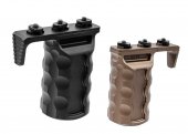 rgw rs style foregrip with knuckle suster set mlok dark earth