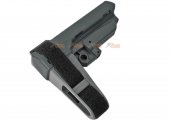 BJTAC SB Style Pistol Stock For M4/AR Airsoft AEG, GBBR (Grey)