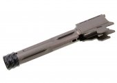 RGW SIG Sauer M18 GBB KI Threaded Barrel - Grey (14mm CCW, Aluminum)