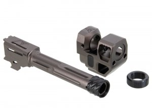 RGW VI Velocity Compensator with Barrel for SiG AIR/VFC P320 (Grey)(SHORT)