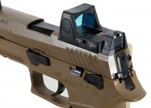 high profile sight mount for sig p320 m17 m18 gbb