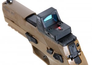 rmr rear sight mount for sig p320 m17 m18 gbb