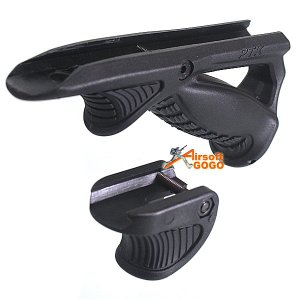 Angled Foregrip & Thumb Rest PTK Style - Black