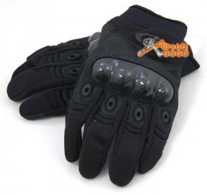 Assault Gloves (Black Colour) for Airsoft -L size