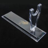 Pistol Handgun Display Stand Rack Clear